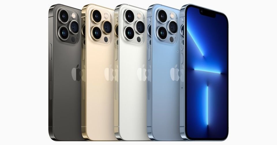 صورة توضح ألوان ايفون 13 برو (iPhone 13 Pro)